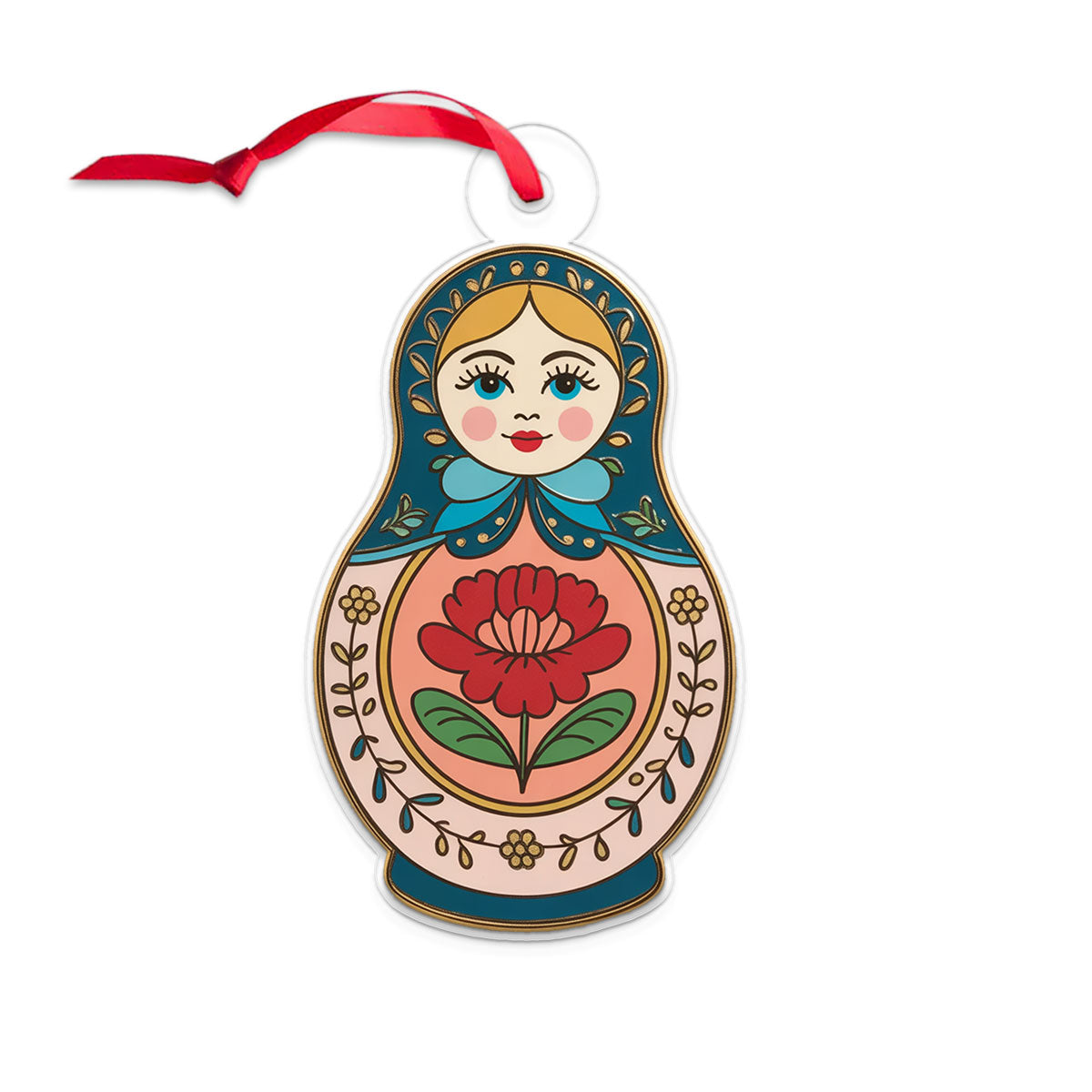 The Nesting Doll Acrylic Ornament Christmas Gift