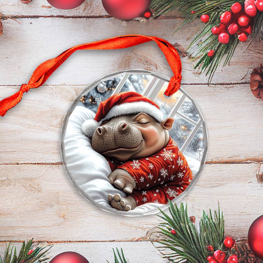 Hippo Sleeping In Bed Design 2