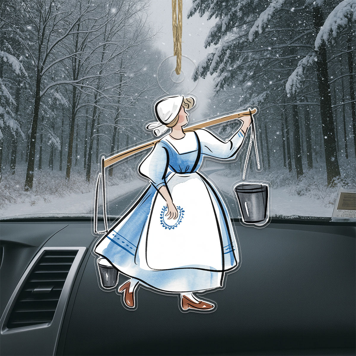 Personalized Dutch Girl Christmas