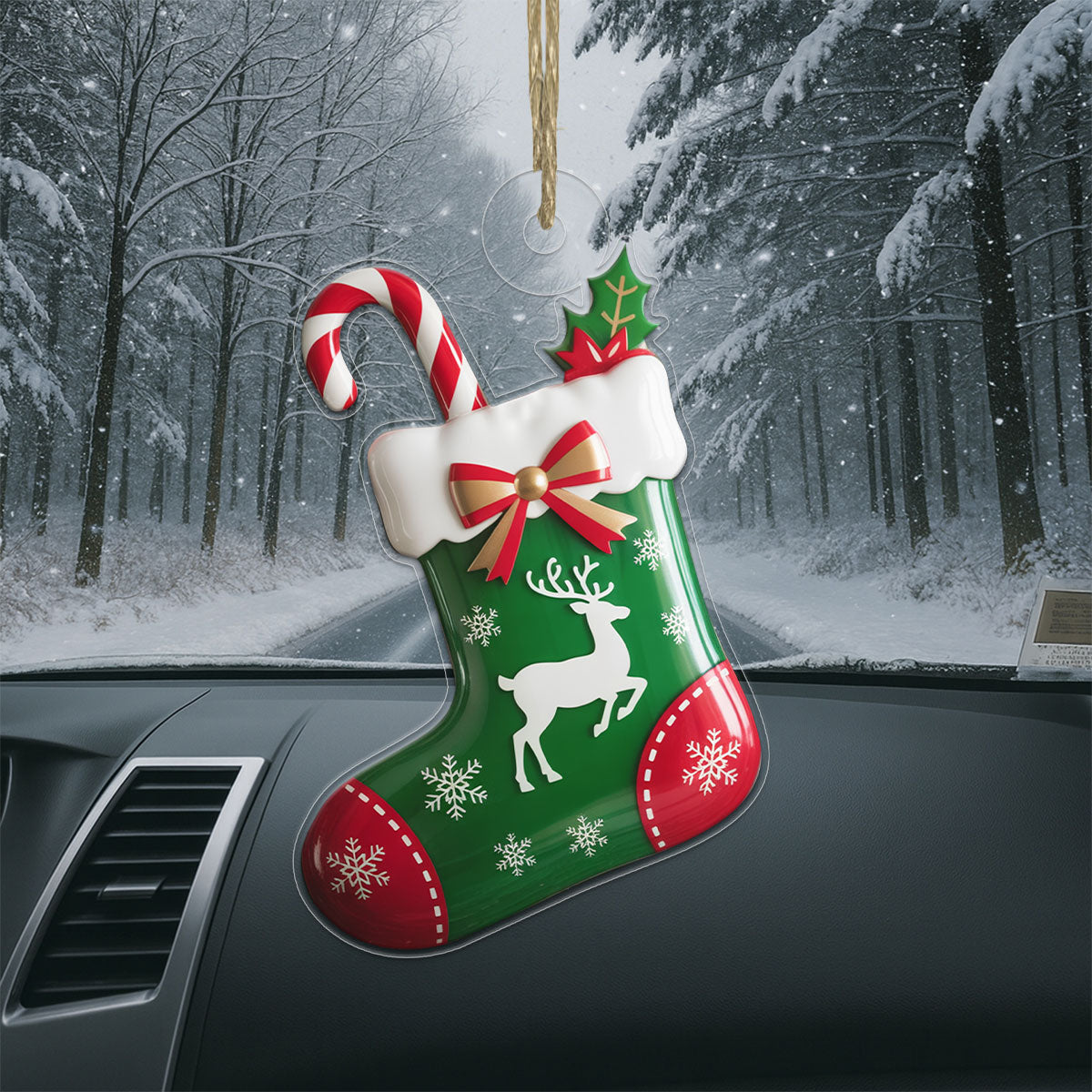 Personalized Christmas Window Decorations