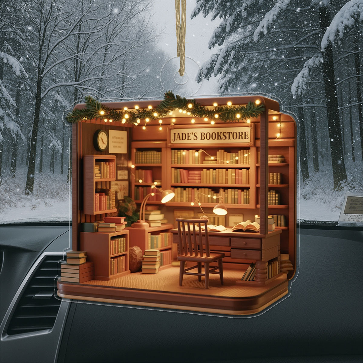 Custom Bookstore Xmas