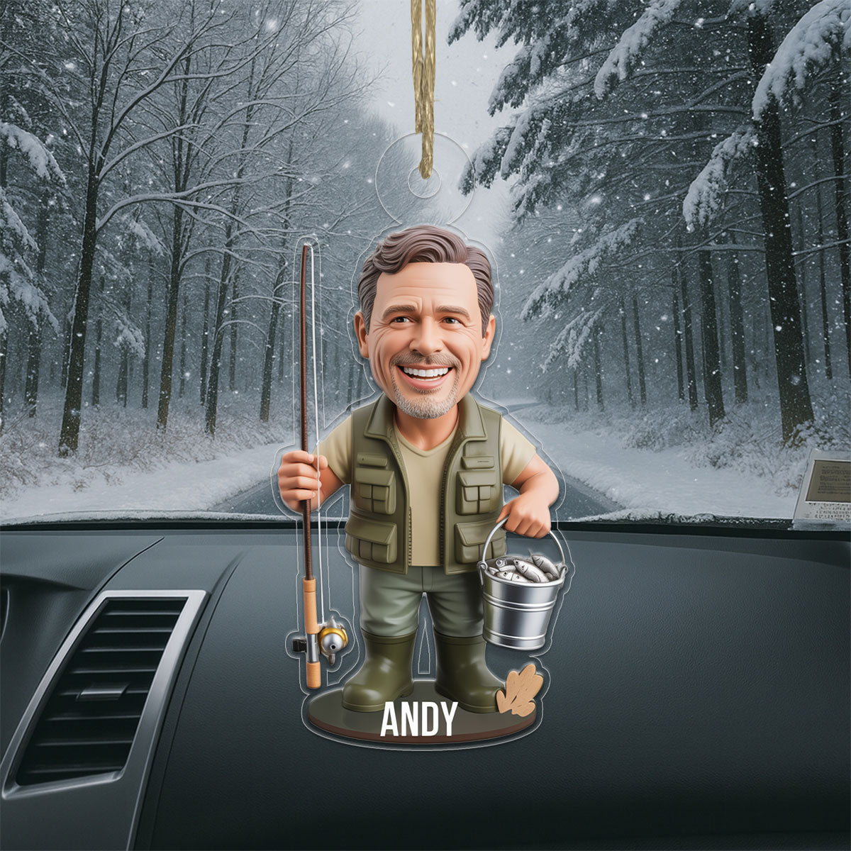 Custom Photo Fisherman