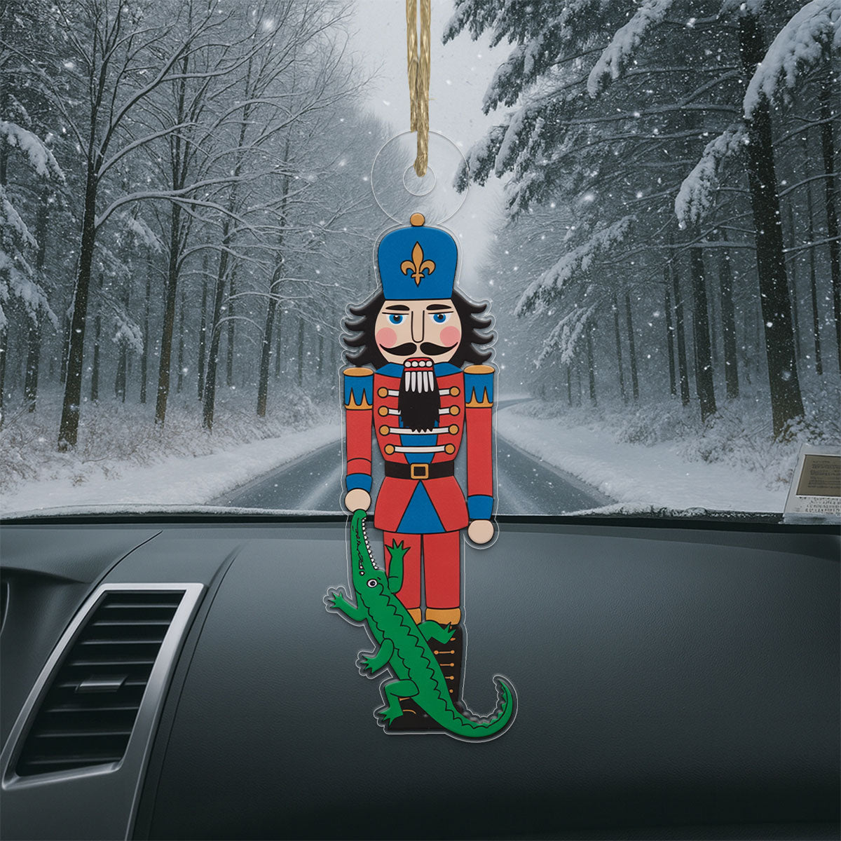 Nutcracker Alligator Chritsmas Acrylic Ornament Christmas Gift