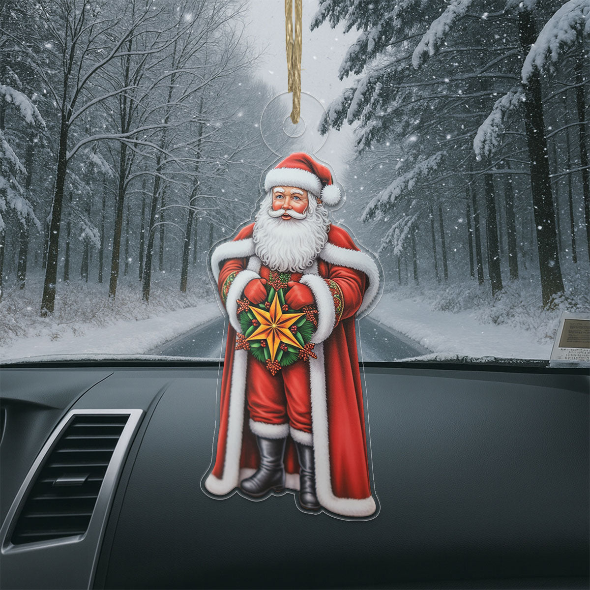 Philippines Filipinos  Santa Claus With Parol