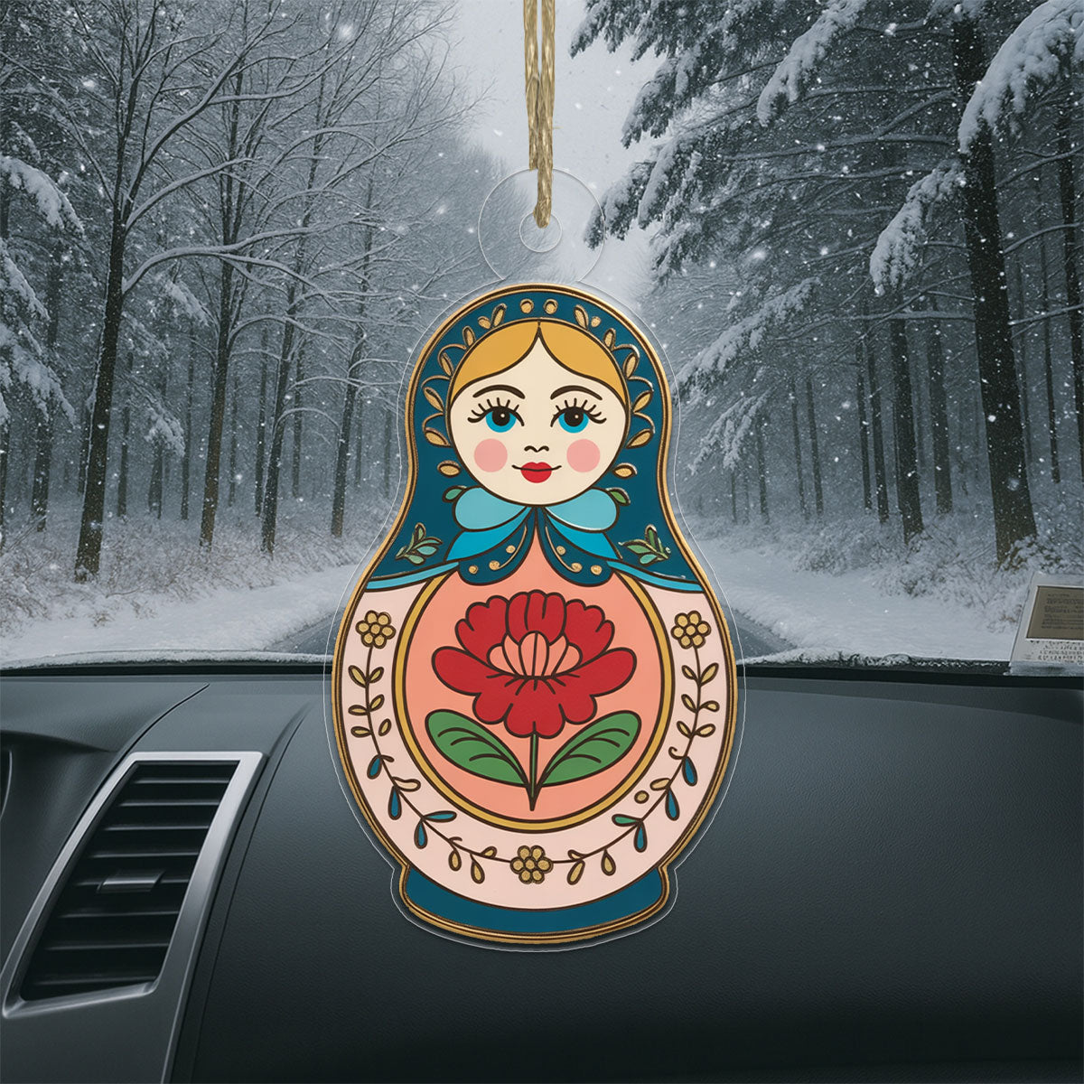 The Nesting Doll Acrylic Ornament Christmas Gift