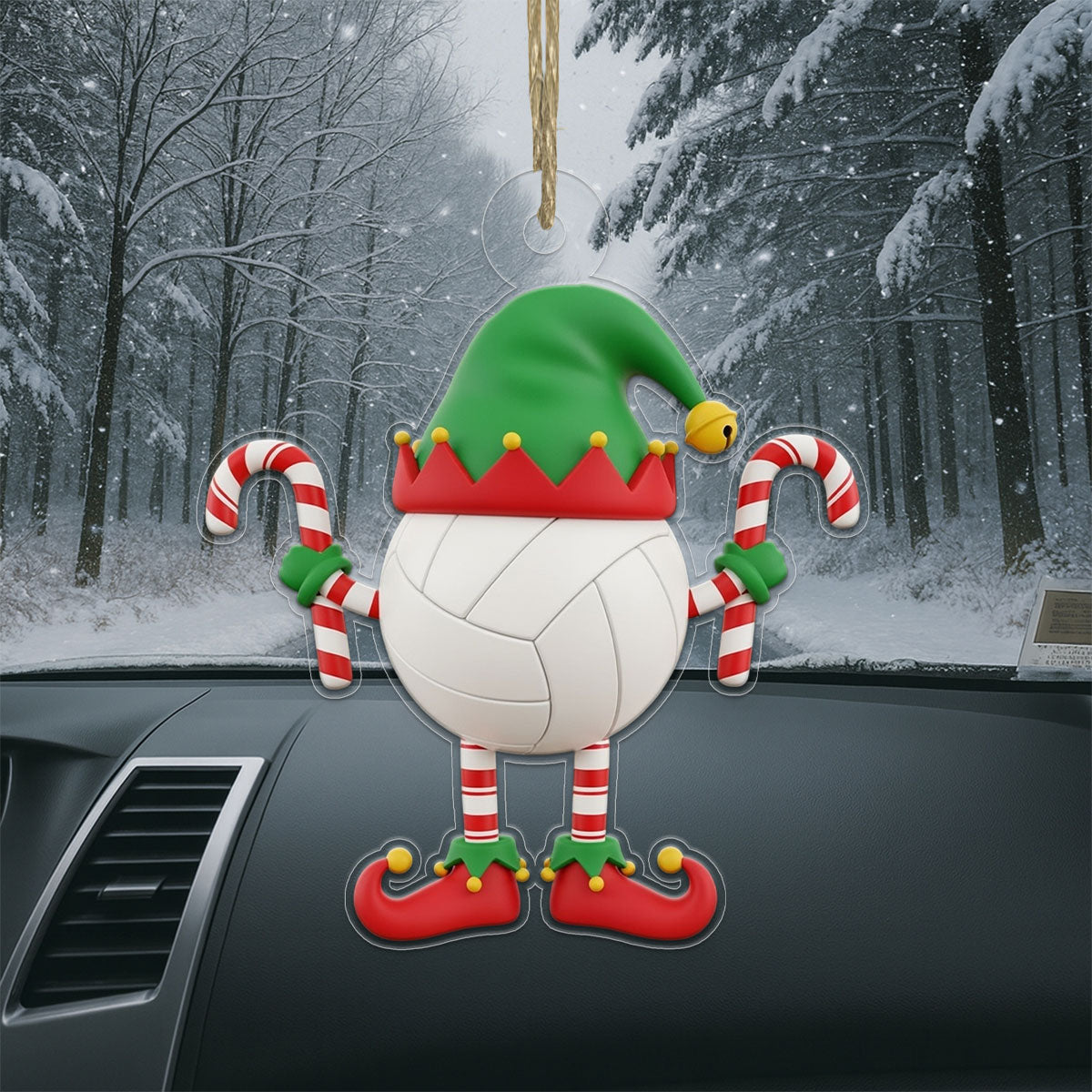 Persoanlized Volleyball Christmas