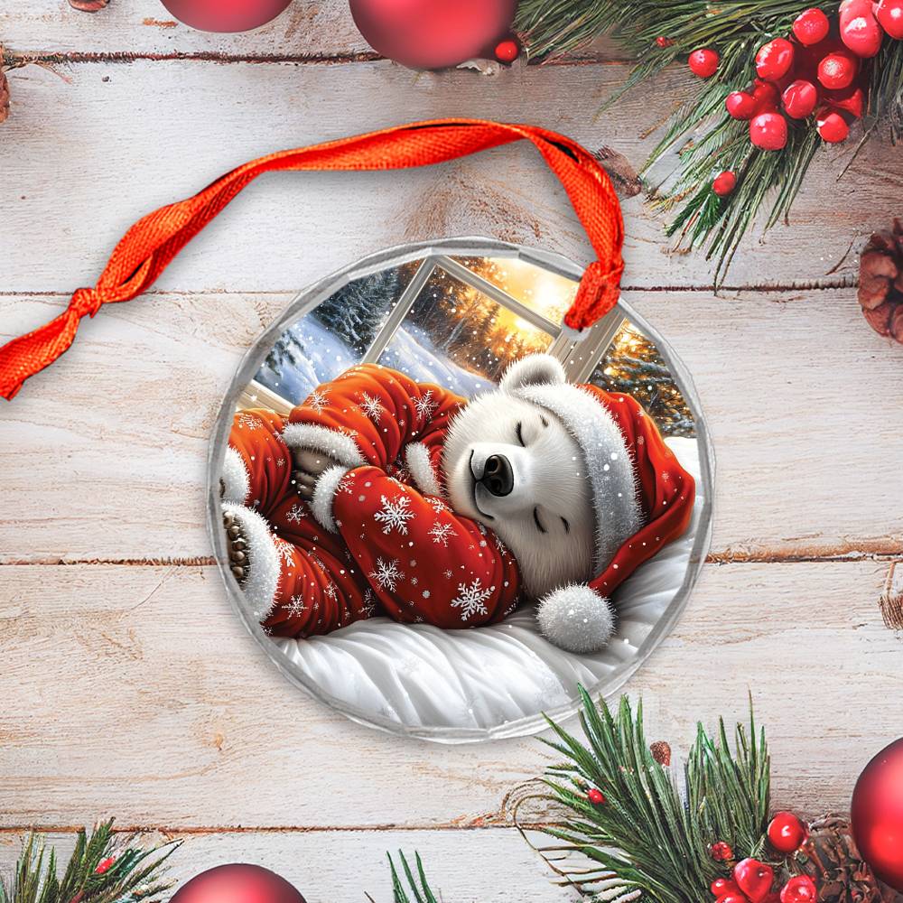 Polar Bear Sleeping In Bed Design 2