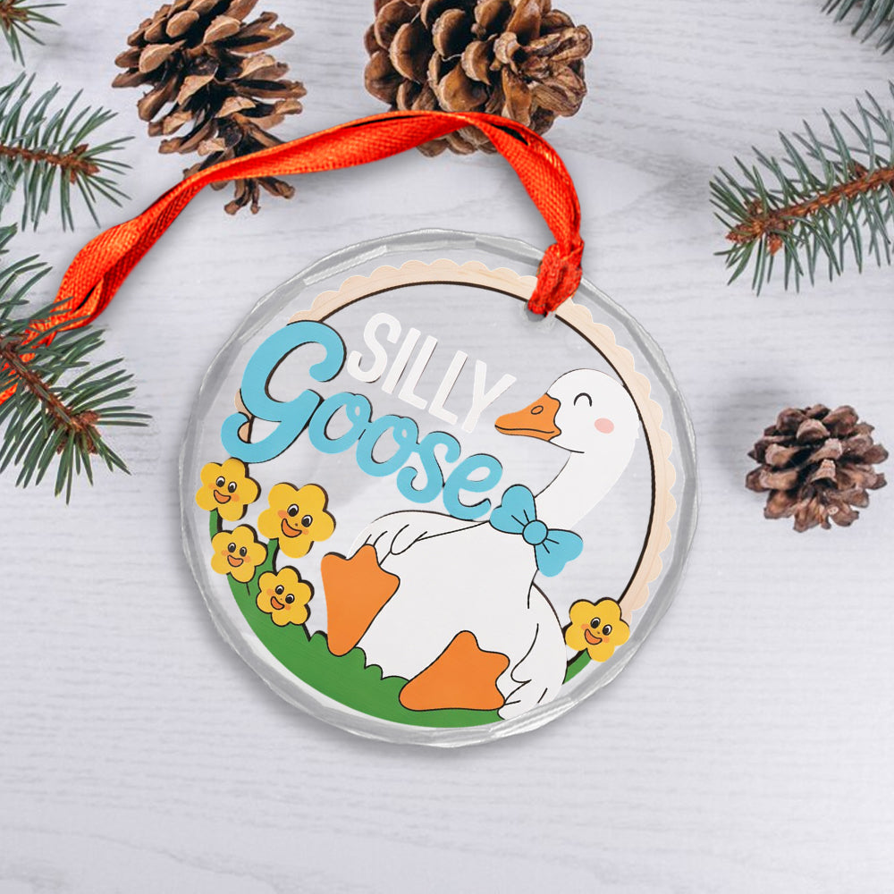 Goose Ornament - custom name2