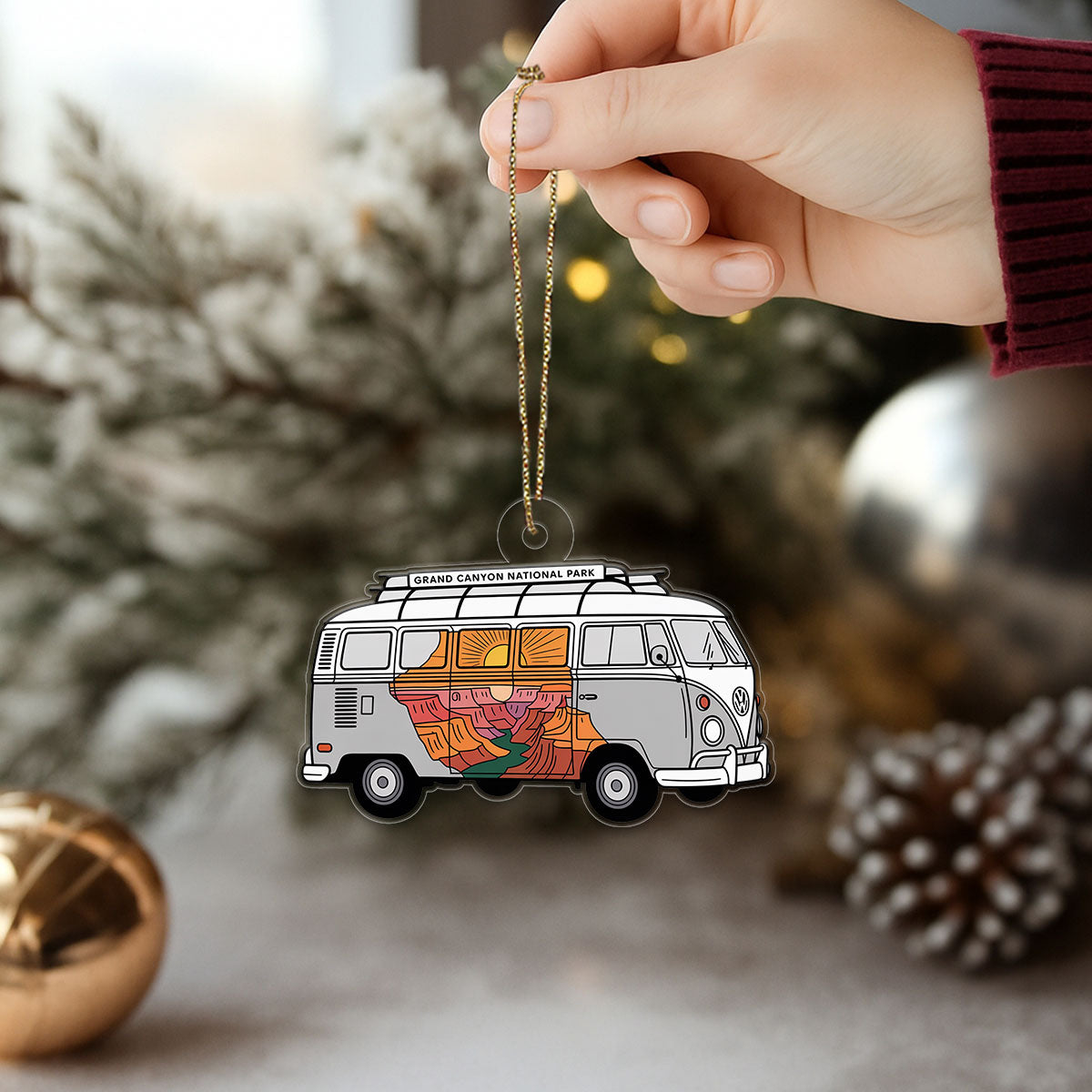 Grand Canyon Road Trip Acrylic Ornament2 copy