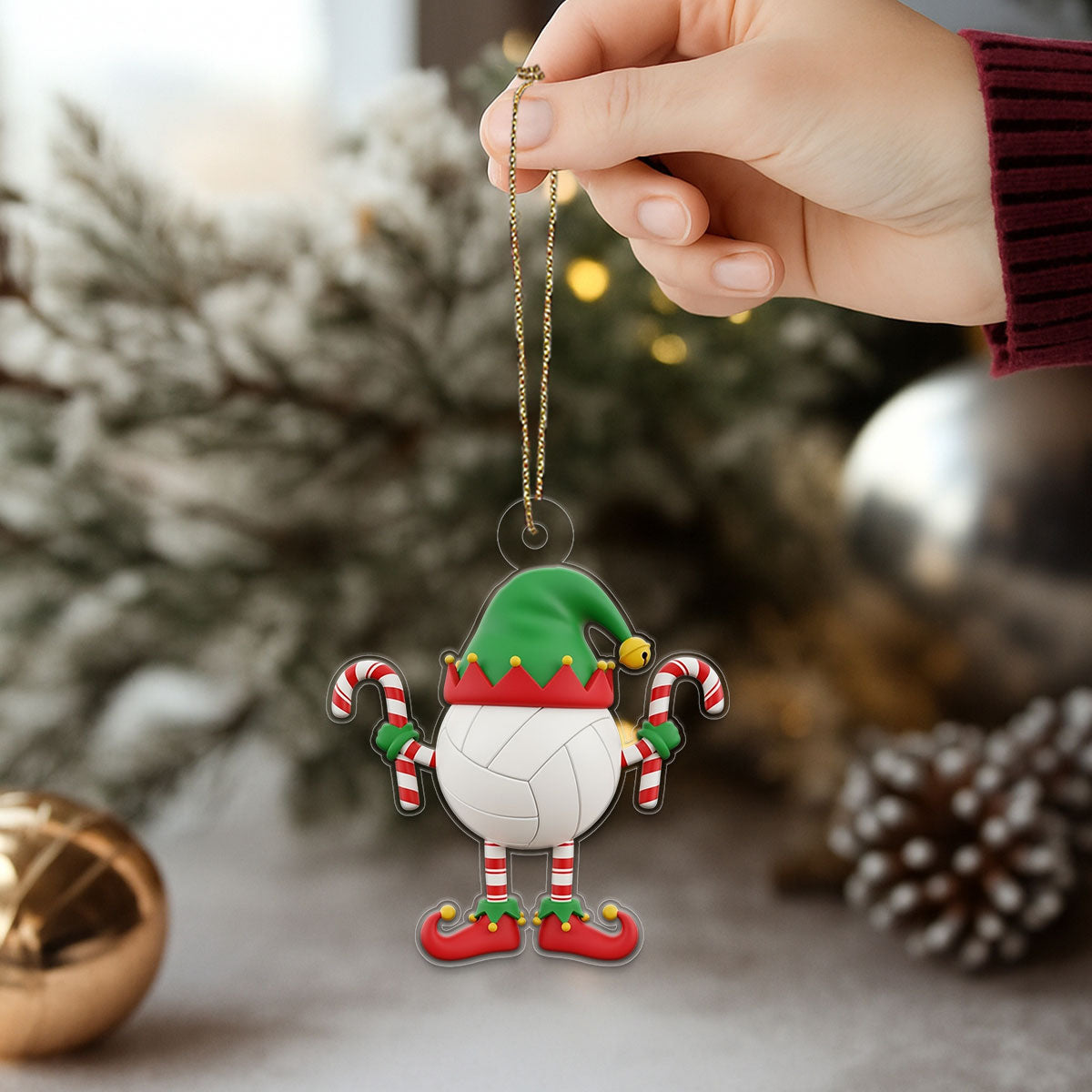 Persoanlized Volleyball Christmas