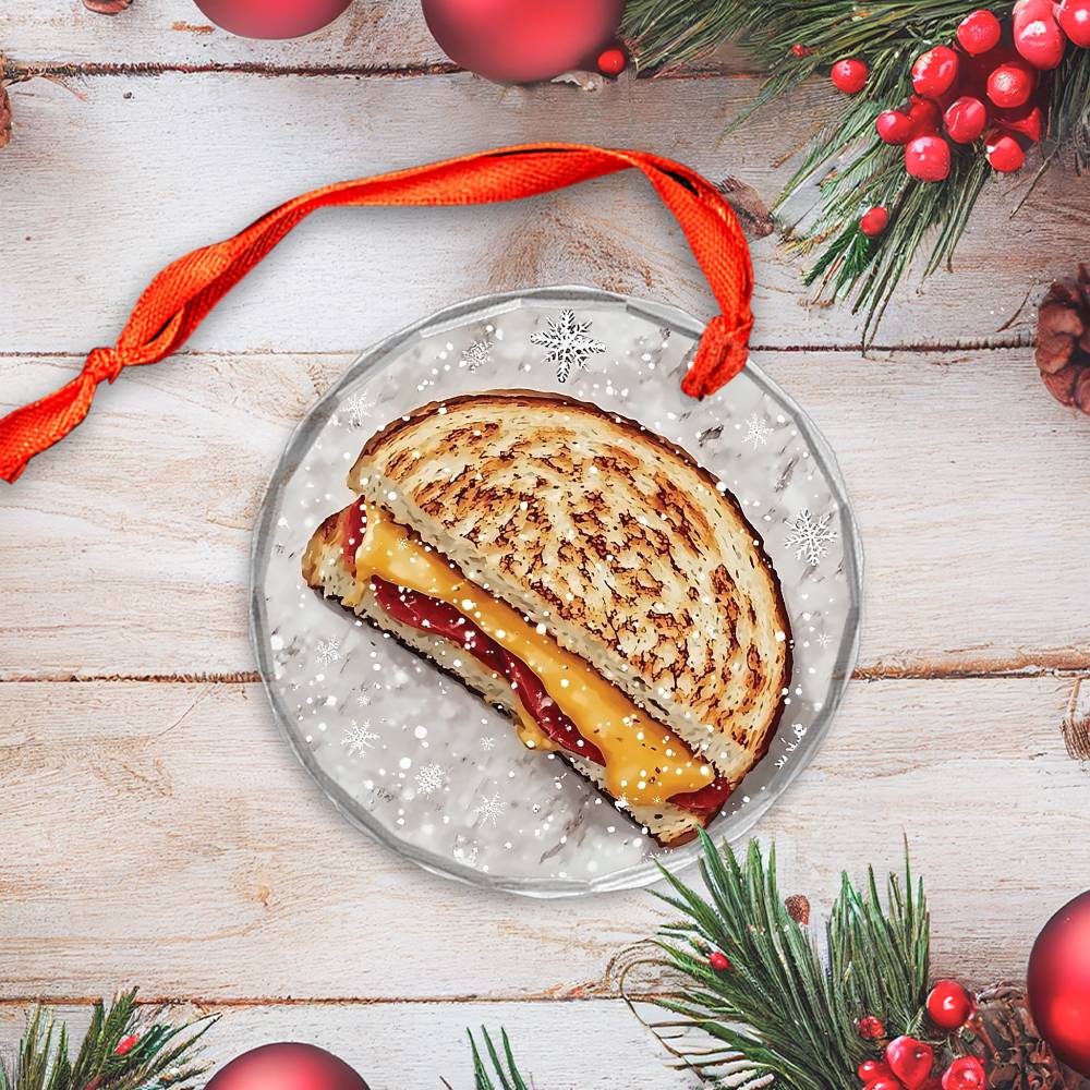 Grilled Cheese Sandwich Close up Design 1