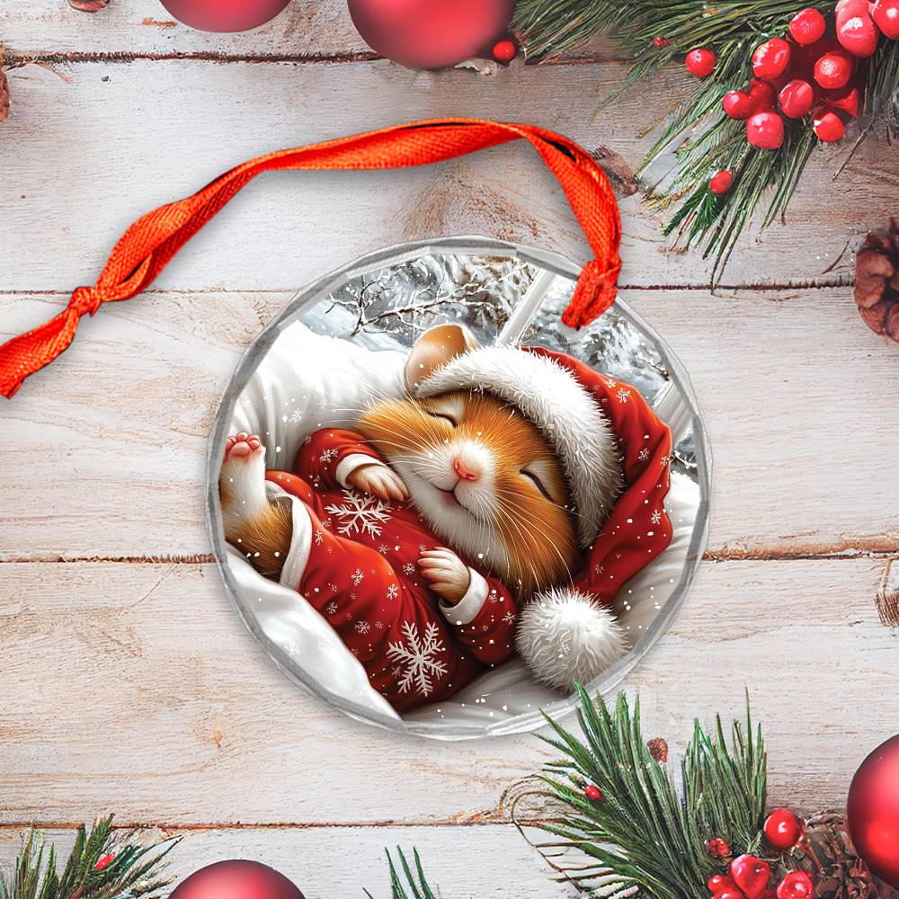 Hamster Sleeping In Bed Design 2