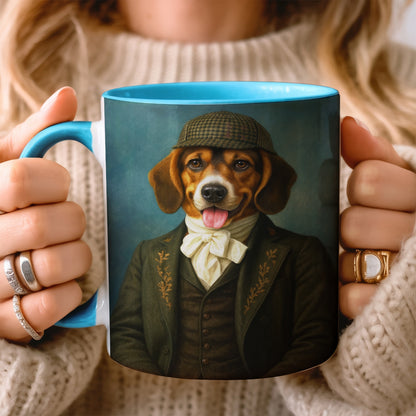 Custom Photo Detective Dog Mug Gift For Dog Lovers