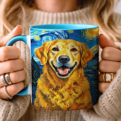 Custom Photo Dog Starry Night