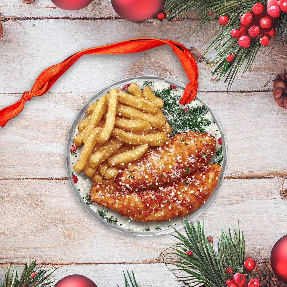 Fish and Chips (UK) Close up Design 2