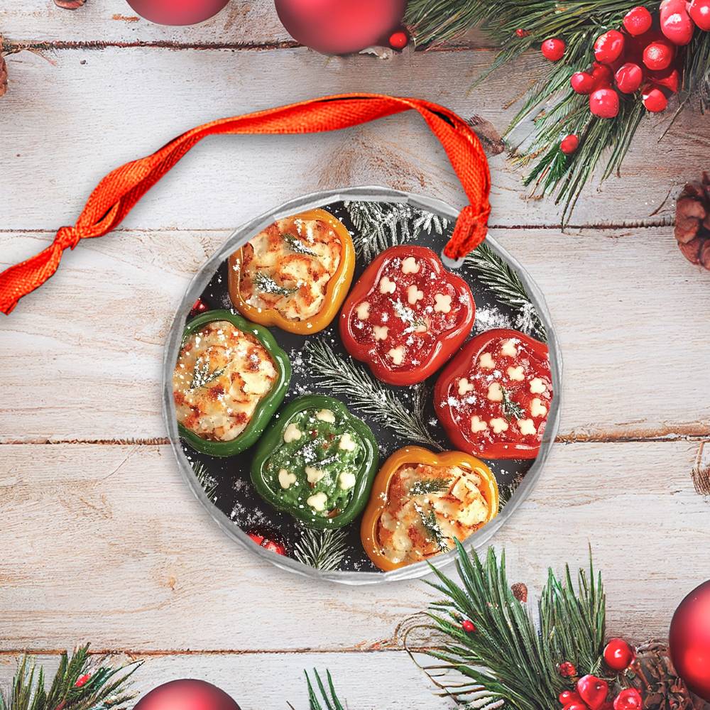 Stuffed Bell Peppers Close up Design 1