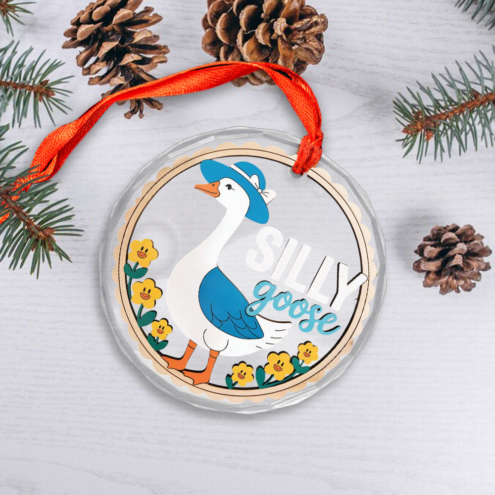 Goose Ornament - custom name