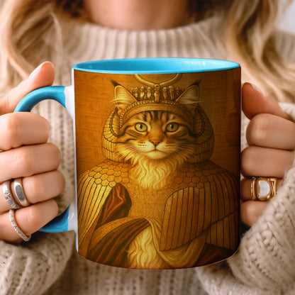 Custom Photo Cleopawtra Cat MugGift For Cat Lovers
