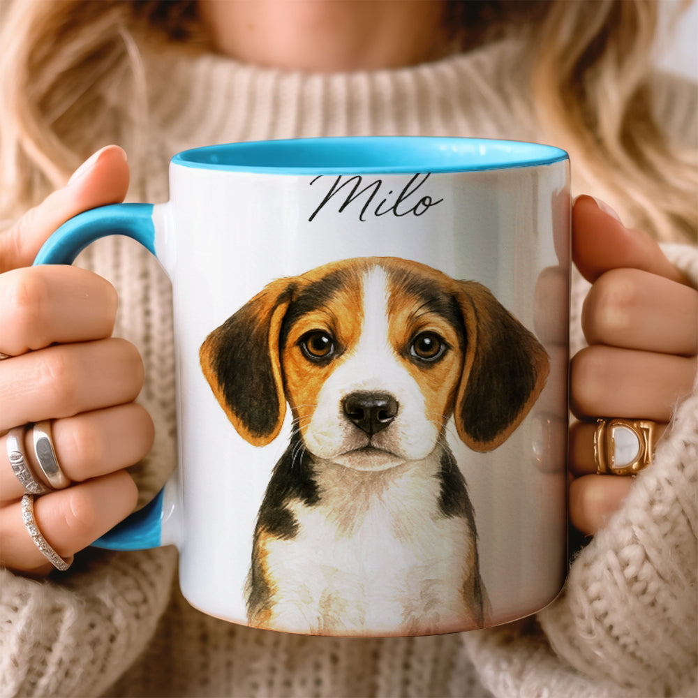 Custom Dog Portraint And With Name