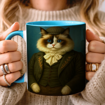 Custom Photo Detective Cat Mug Gift For Cat Lovers
