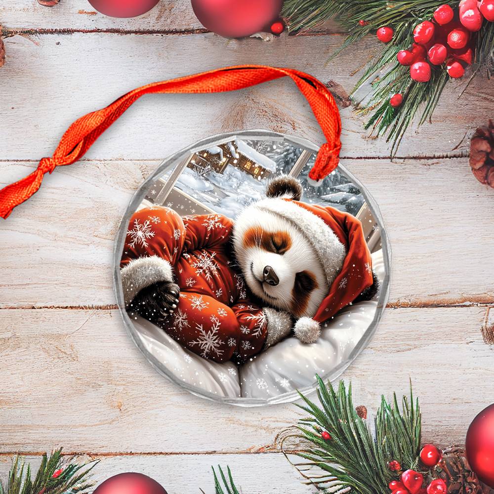Panda Sleeping In Bed Design 1