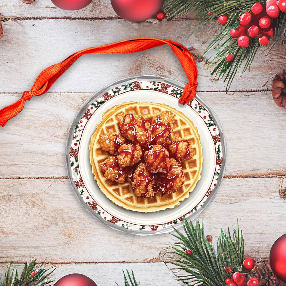 Chicken and Waffles Close up Design 2