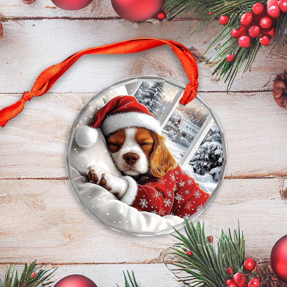 Rottweiler Dog Sleeping In Bed Design 1