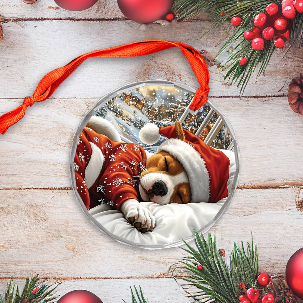 Staffordshire Bull Terrier Dog Sleeping In Bed Design 3