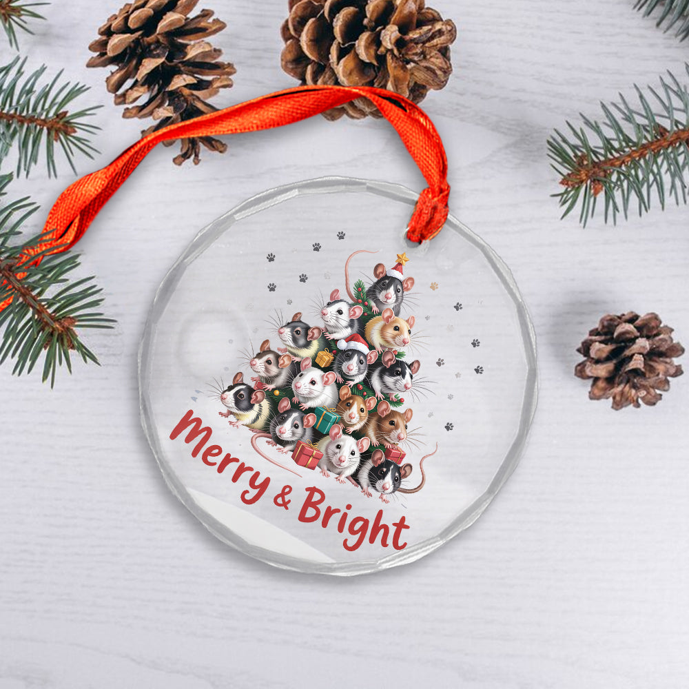 Fancy Rat Xmas Ornament