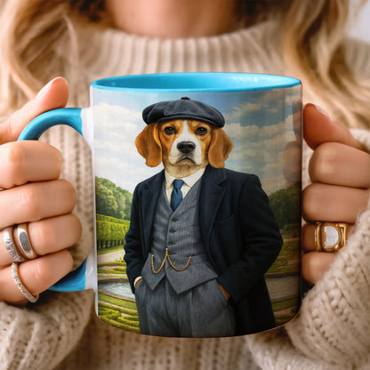 Custom Photo Pawky Blinder Dog Mug