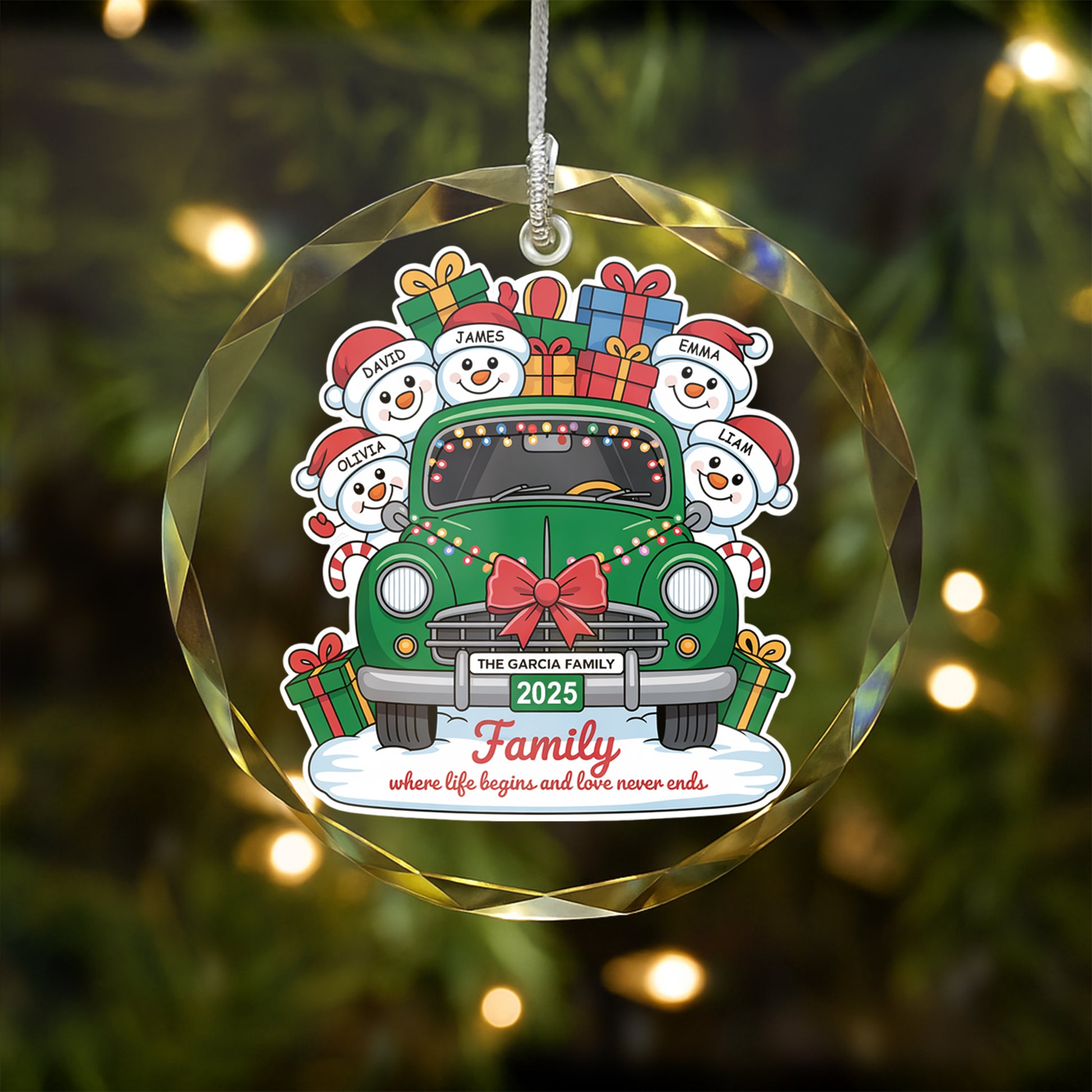 Custom Family Snowman 2