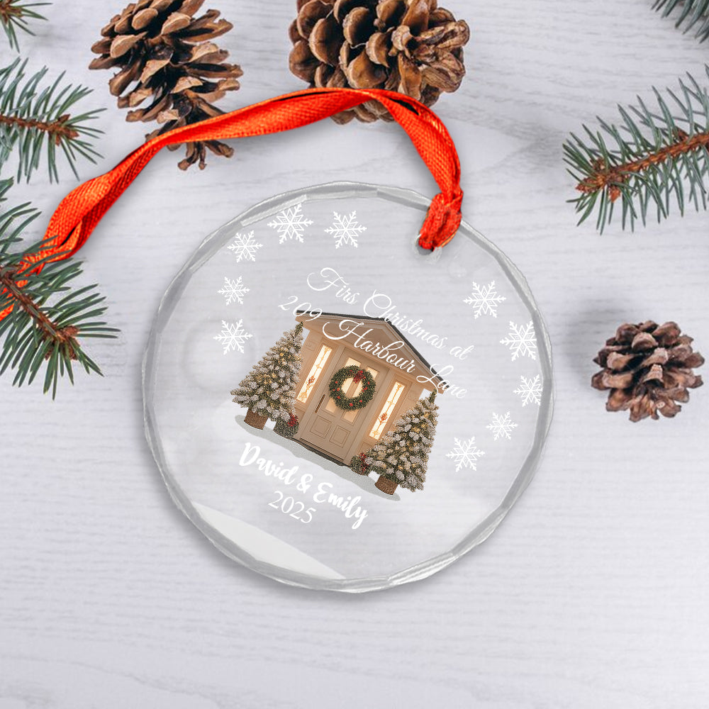 First Christmas in New Home 2025 Ornament2