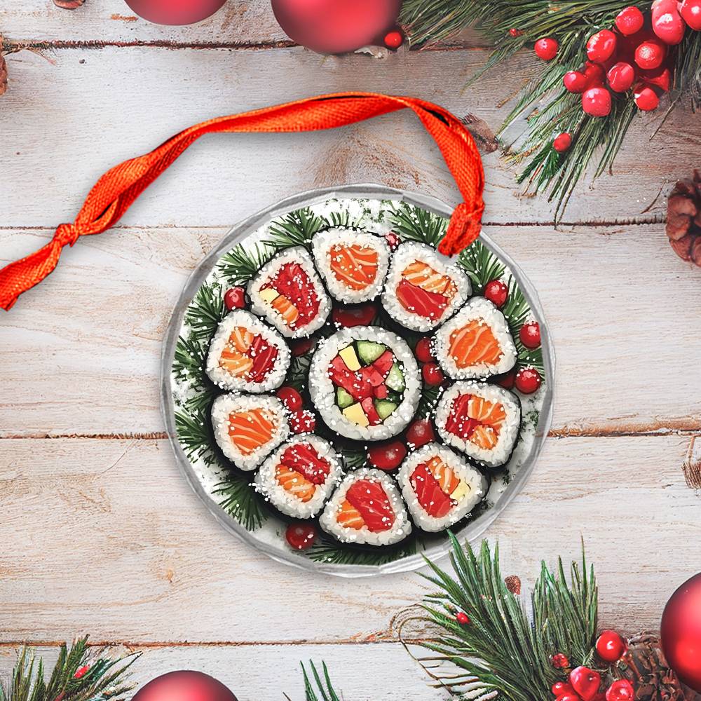 Sushi Rolls Close up Design 1