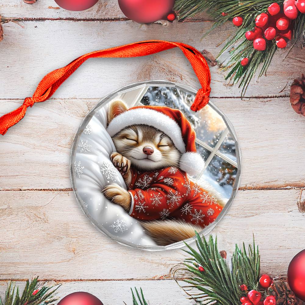 Ferret Sleeping In Bed Design 1