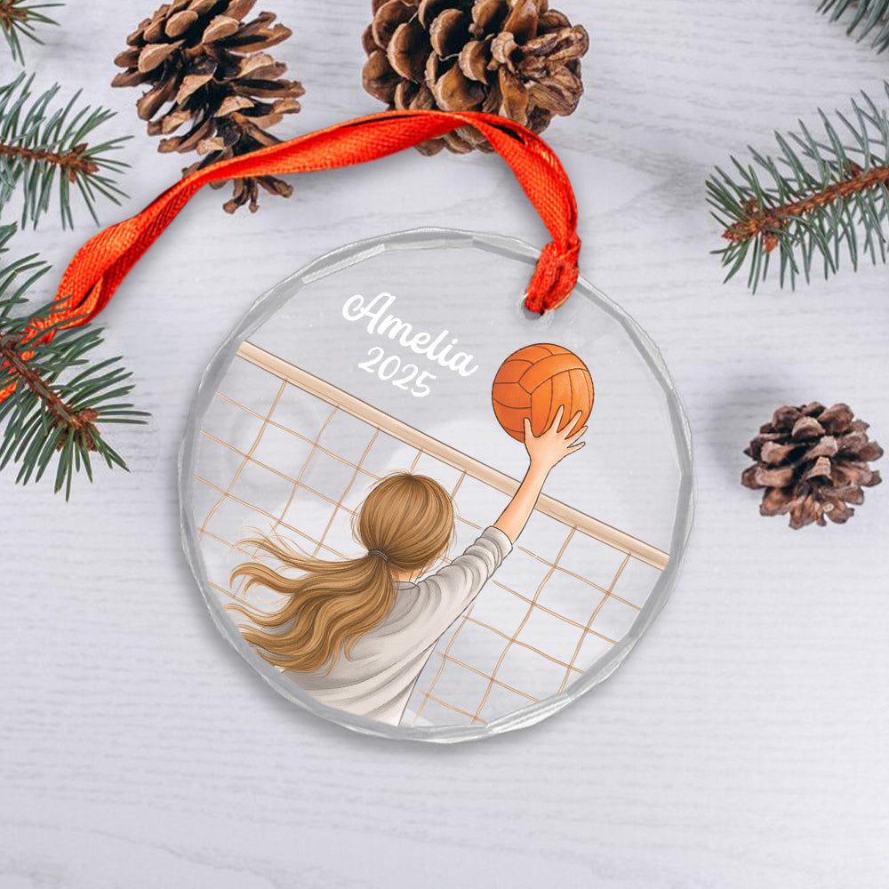 Custom Name Volleyball Player