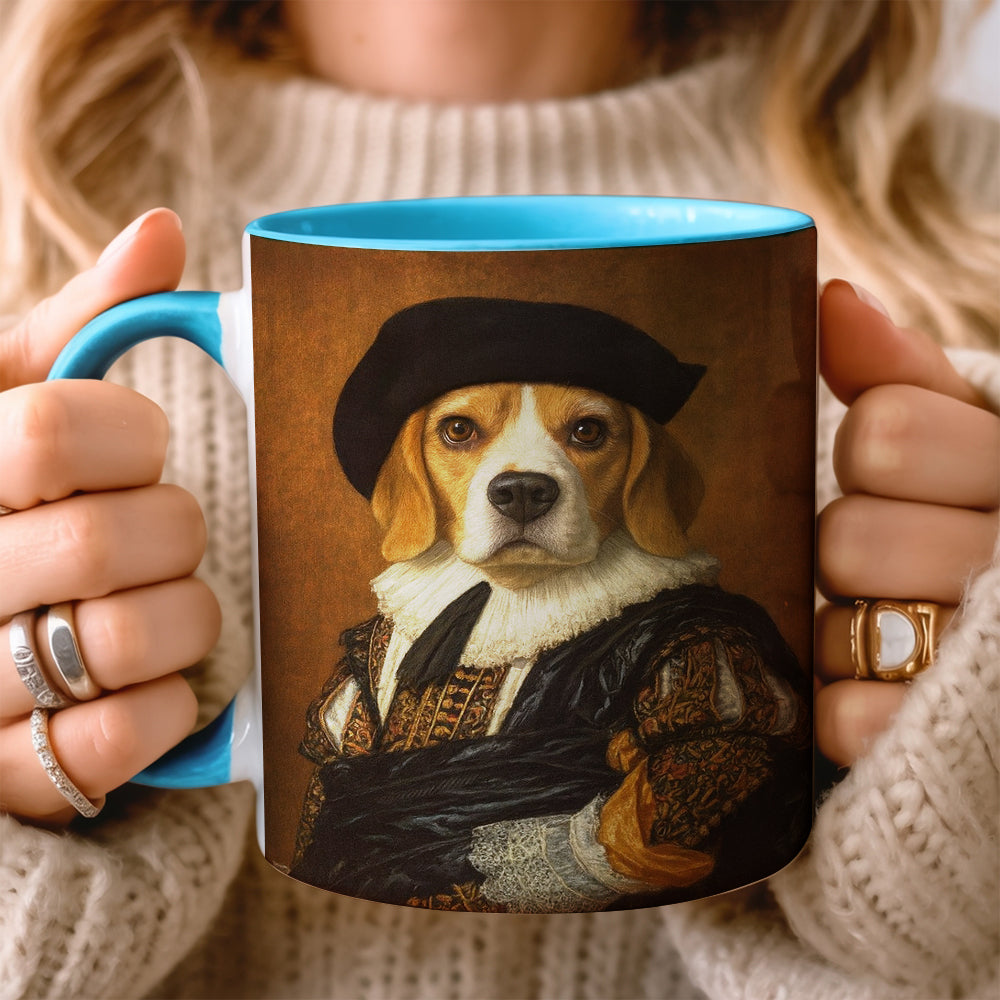 Custom Photo Royal Dog Mug Dog Lover Gifts