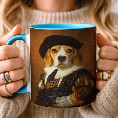 Custom Photo Royal Dog Mug Dog Lover Gifts