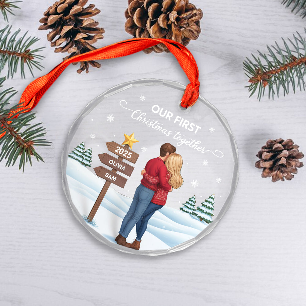 Xmas Ornament - Our First Christmas Together2