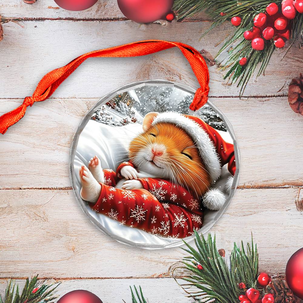 Hamster Sleeping In Bed Design 3