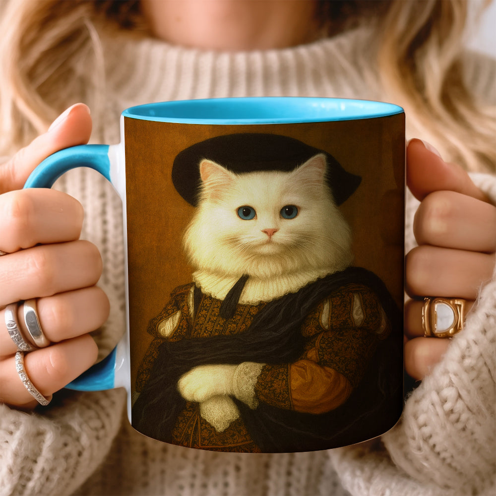 Custom Photo Royal Cat MugCat Lover Gifts