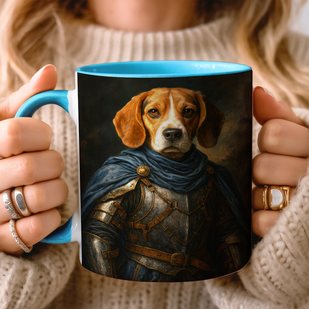 Custom Dog Photo Viking Mug _ Gift For Dog Lovers