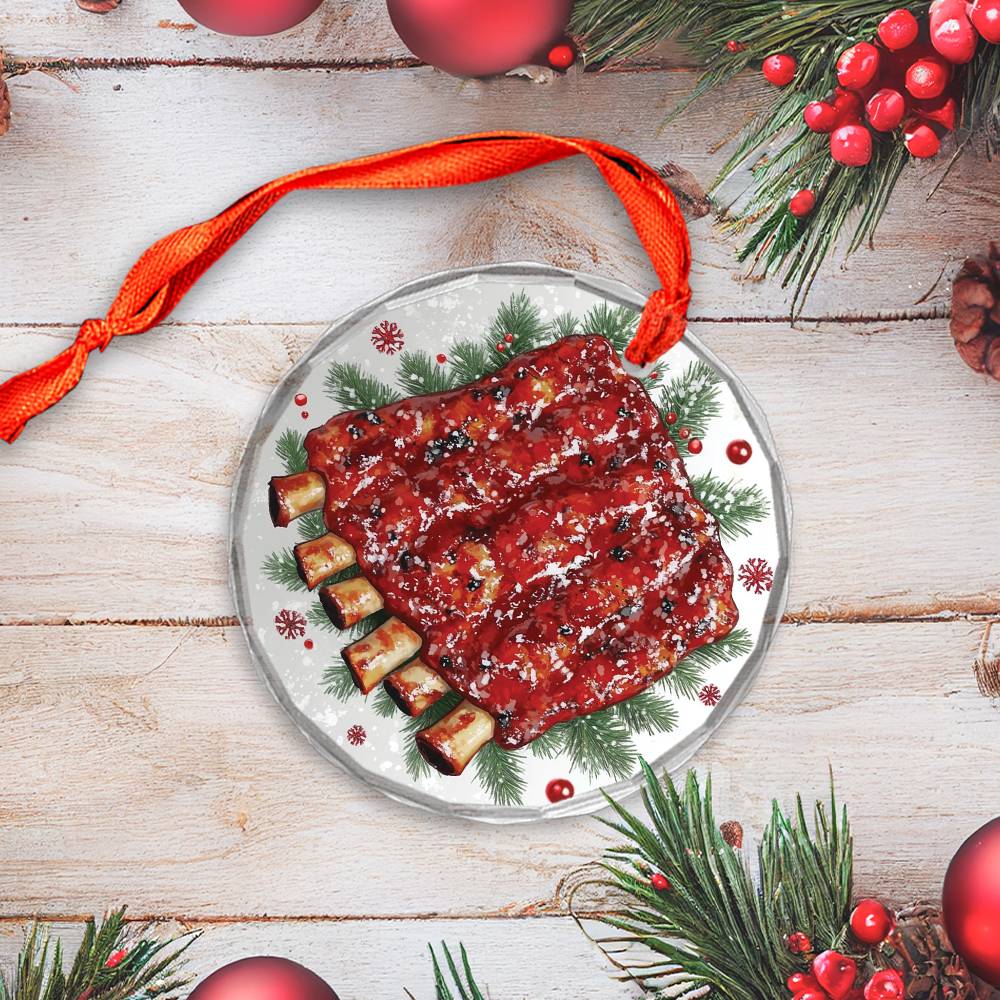 Barbecue Ribs Close up Design 3