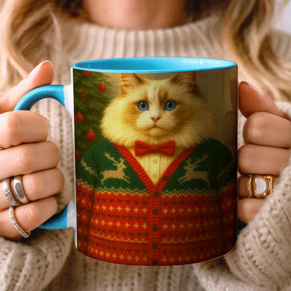 Custom Photo Christmas Mug MugGift For Mug Lovers