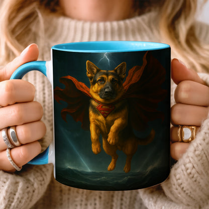 Custom Photo Dog Hero Mug