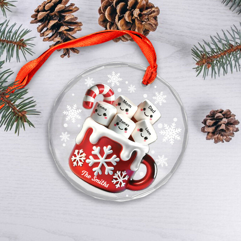 Custom Name Family Mashmallow Cacao Xmas