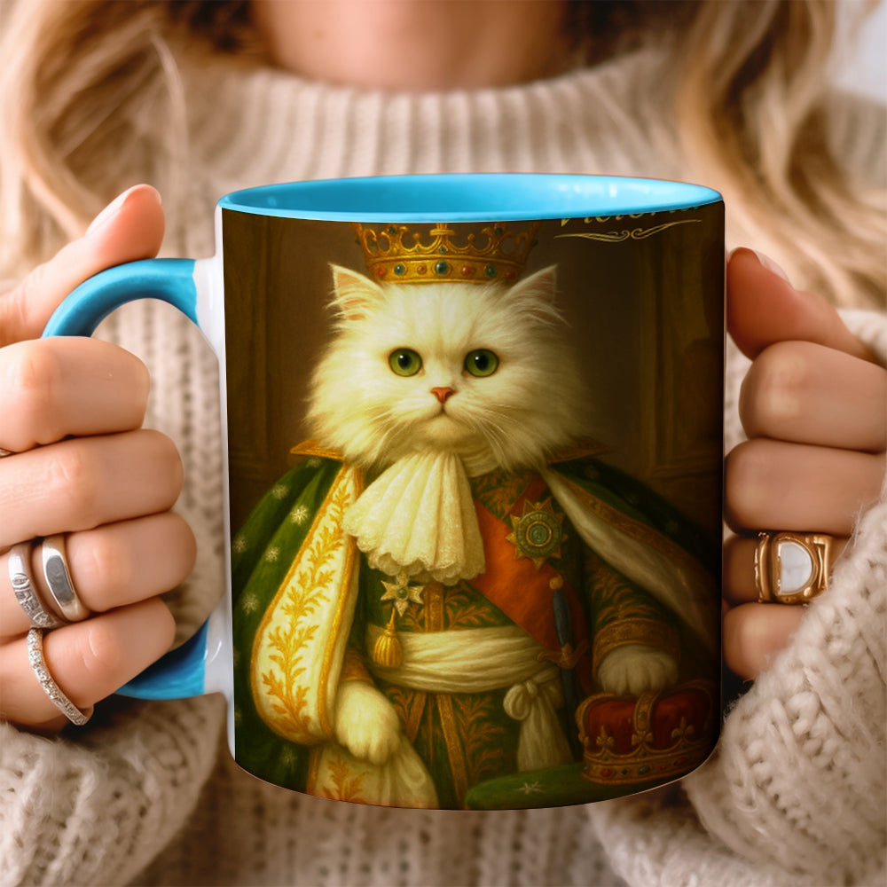 Custom Photo Napoleon Cat Mug Gift For Cat Lovers