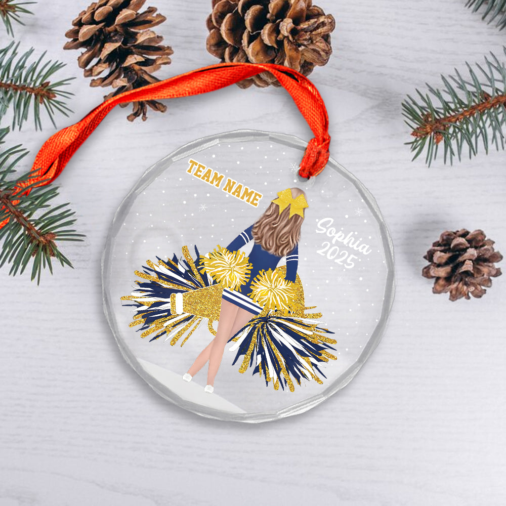 Custom Name Cheerleader Team Name For Girl