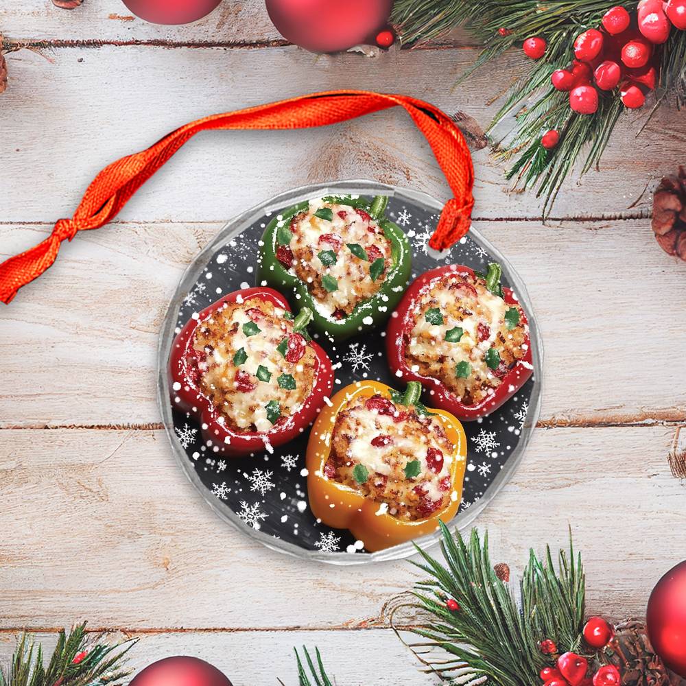Stuffed Bell Peppers Close up Design 2