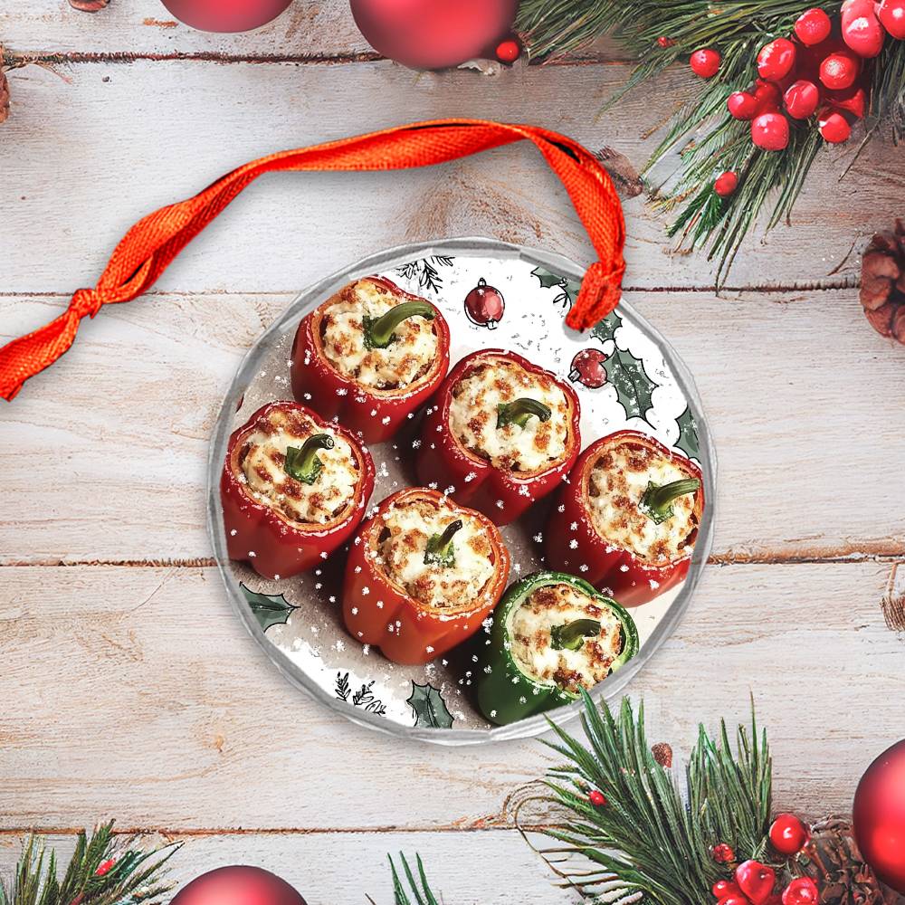 Stuffed Bell Peppers Close up Design 3