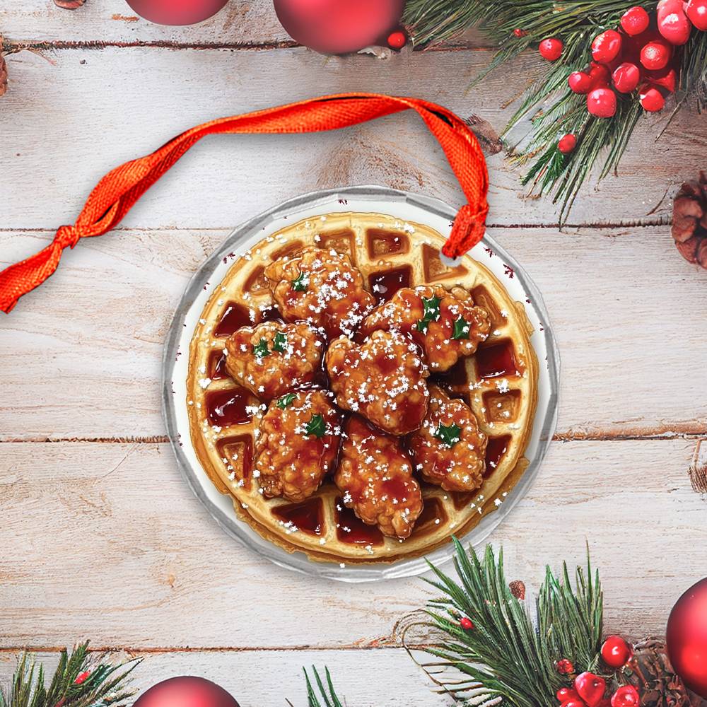 Chicken and Waffles Close up Design 3